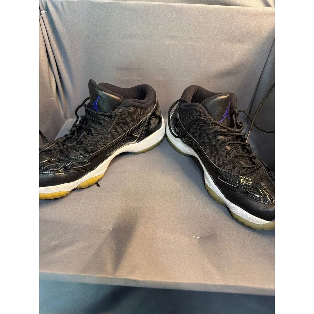 Jordan 11 Retro Low IE Space Jam Black Concord 919712-041 Mens Size 8